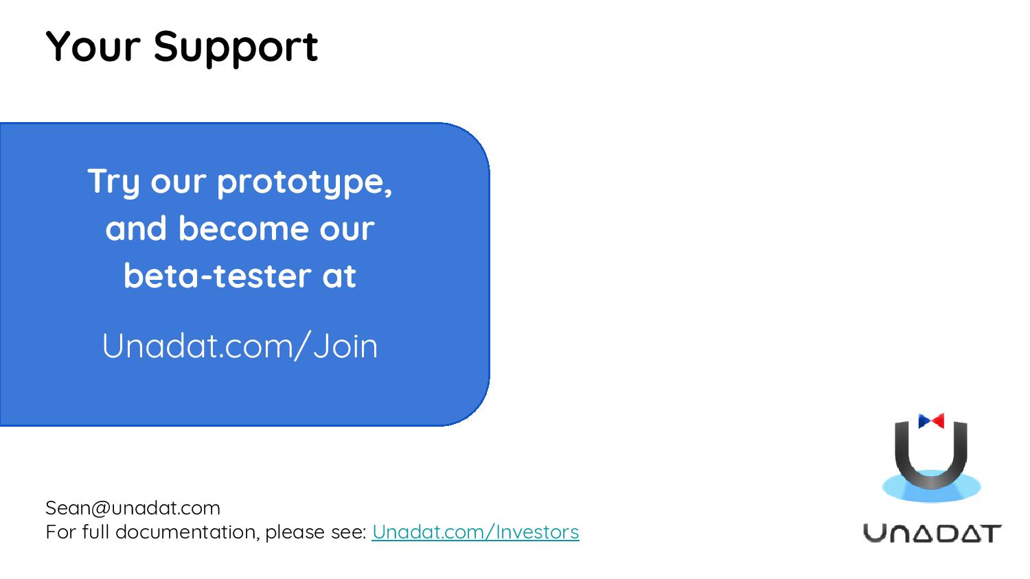 Your support